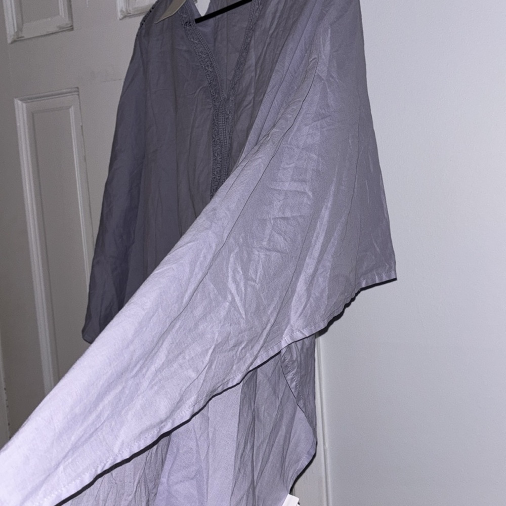 Lavender Color Beach Coverup - Picture 2 of 7